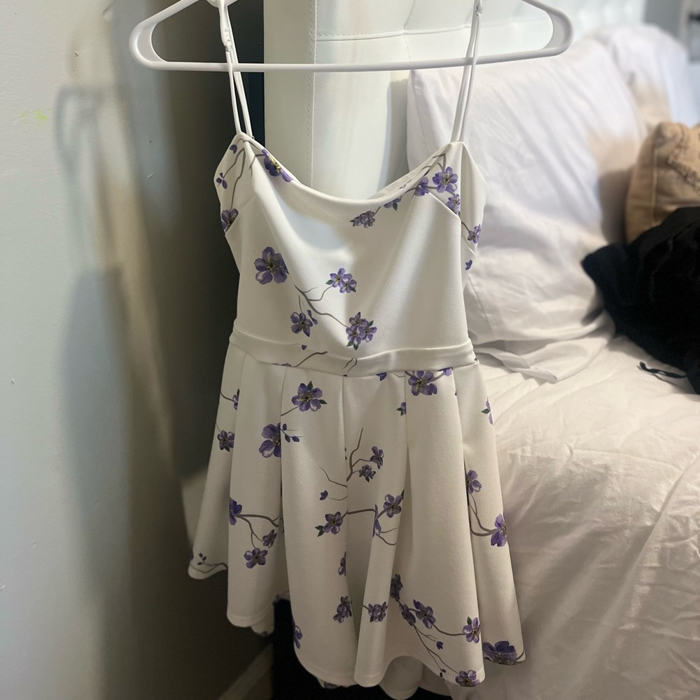 Bella Floral Romper from Lucy In The Sky.